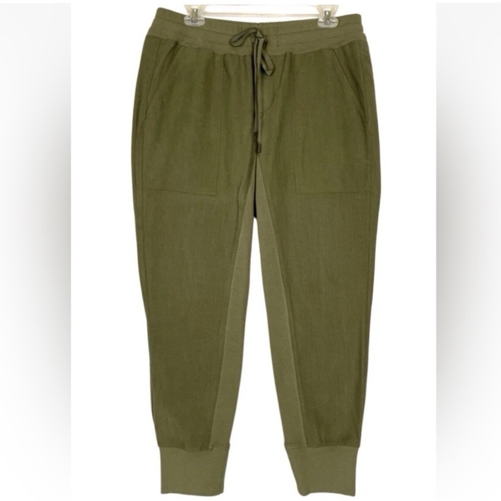 NWT CABI Olive Green Marathon Jogger Pants Style #3747 Size Large